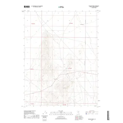 2018 Map of Pancake Summit, 2018 Print