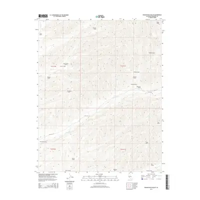 2015 Map of Pancho Rico Valley, 2015 Print