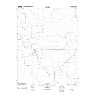 2011 Map of Pangburn, 2011 Print