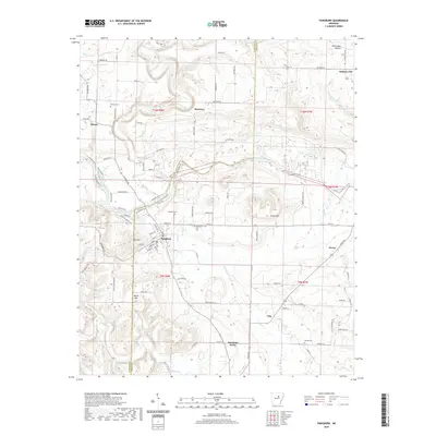 2020 Map of Pangburn, 2020 Print
