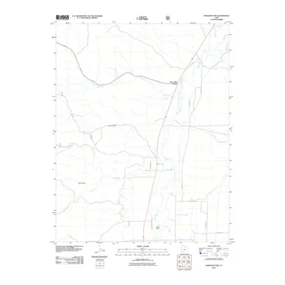 2011 Map of Panguitch NW, 2011 Print