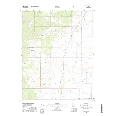 2020 Map of Panguitch NW, 2020 Print