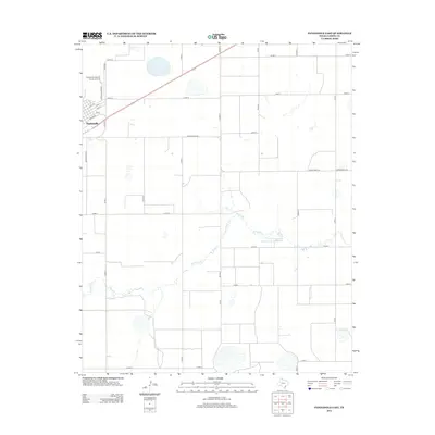 2012 Map of Panhandle East, 2012 Print