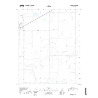 2019 Map of Panhandle East, 2019 Print