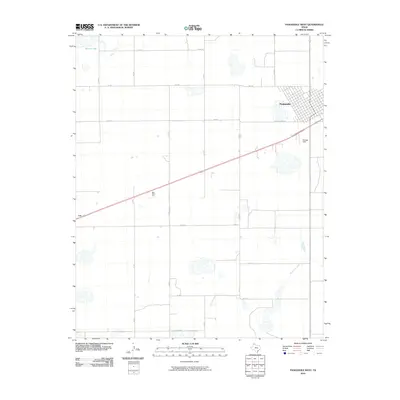 2010 Map of Panhandle West, 2010 Print