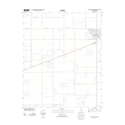 2012 Map of Panhandle West, 2012 Print