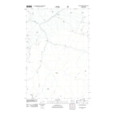 2011 Map of Panjab Creek, 2011 Print