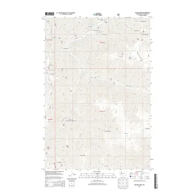 2013 Map of Panjab Creek, 2013 Print