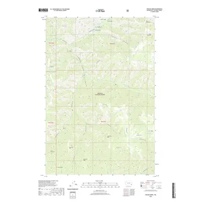 2020 Map of Panjab Creek, 2020 Print