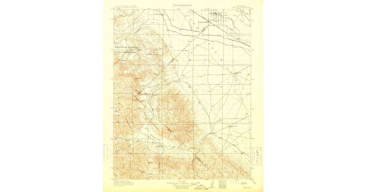 1910s Maps of Panoche, CA | Pastmaps