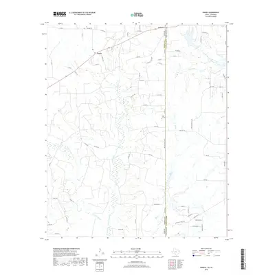 2019 Map of Panola, 2019 Print