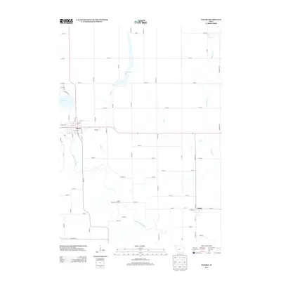 2013 Map of Panora, 2013 Print