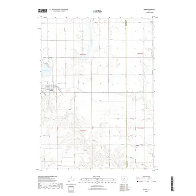 2018 Map of Panora, 2018 Print