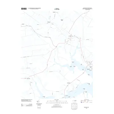 2013 Map of Pantego, 2013 Print