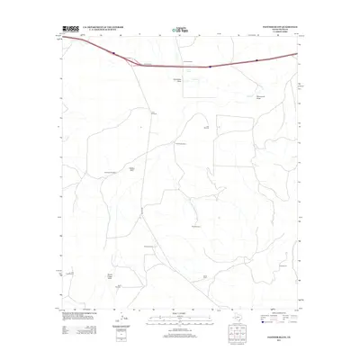 2012 Map of Panther Bluff, 2012 Print