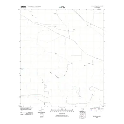 2010 Map of Panther Canyon, 2010 Print