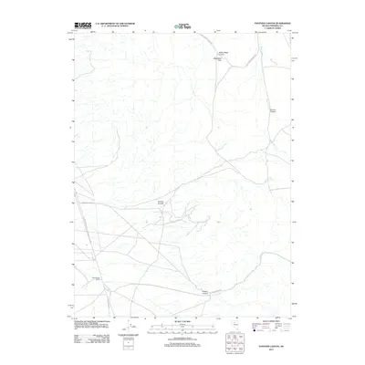 2011 Map of Panther Canyon, 2011 Print