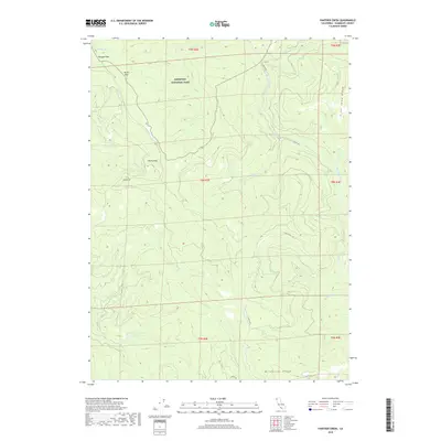 2018 Map of Panther Creek, 2018 Print