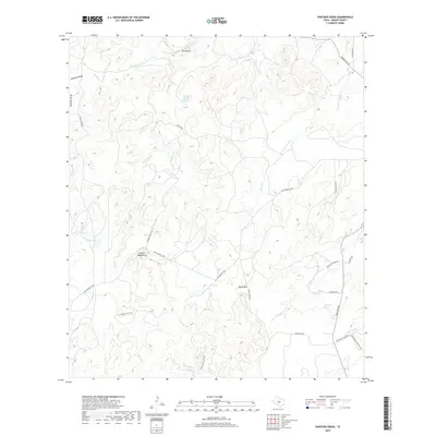 2019 Map of Panther Creek, 2019 Print