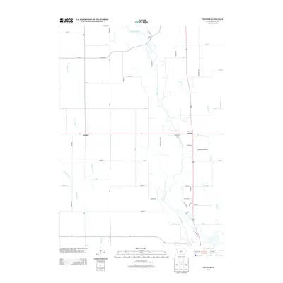 2013 Map of Panther, 2013 Print