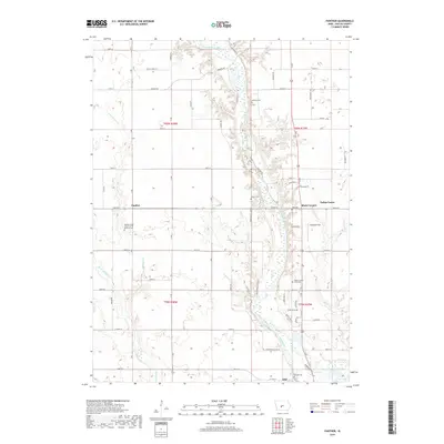 2018 Map of Panther, 2018 Print
