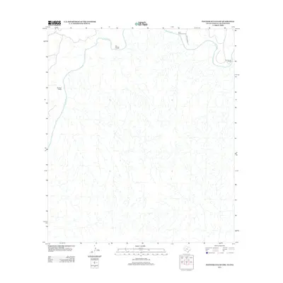 2013 Map of Panther Gulch East, 2013 Print