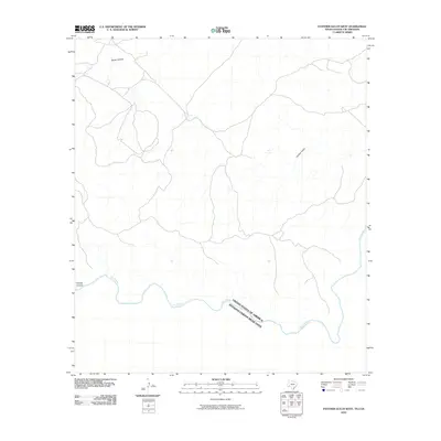 2010 Map of Panther Gulch West, 2010 Print