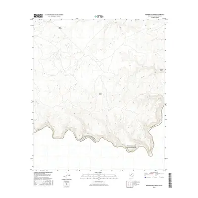 2016 Map of Panther Gulch West, 2016 Print
