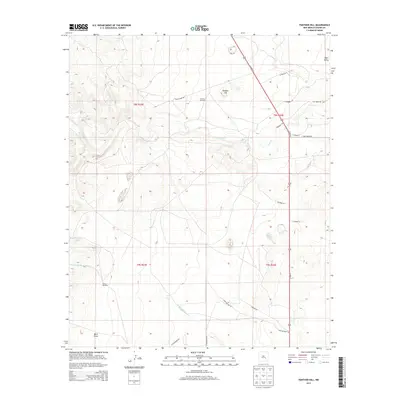 2013 Map of Panther Hill, 2013 Print