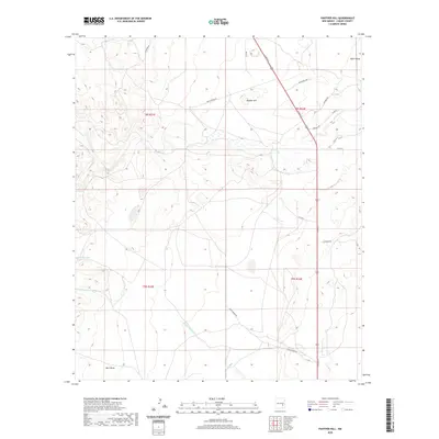2020 Map of Panther Hill, 2020 Print