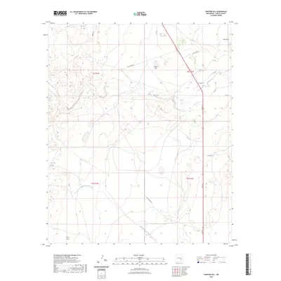2023 Map of Panther Hill, 2023 Print