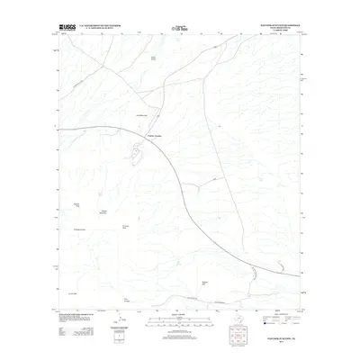 2012 Map of Panther Junction, 2012 Print