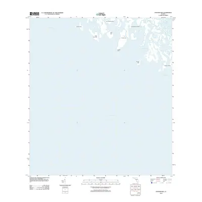 2012 Map of Panther Key, 2012 Print