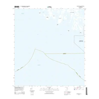 2015 Map of Panther Key, 2015 Print