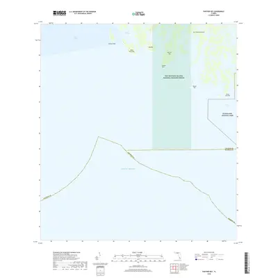 2018 Map of Panther Key, 2018 Print