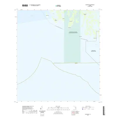 2021 Map of Panther Key, 2021 Print