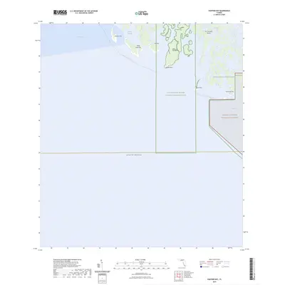 2024 Map of Panther Key, 2024 Print