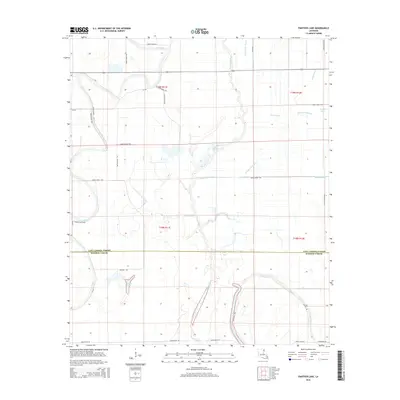 2015 Map of Panther Lake, 2015 Print