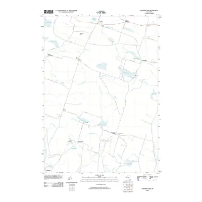 2010 Map of Panther Lake, 2010 Print