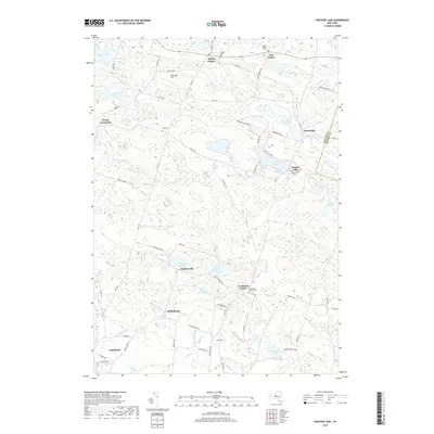 2019 Map of Panther Lake, 2019 Print