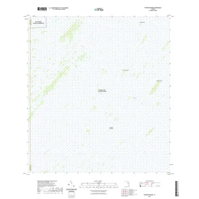2021 Map of Panther Mound, 2021 Print