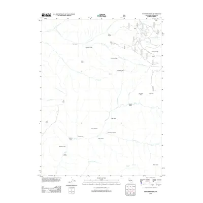2012 Map of Panther Spring, 2012 Print