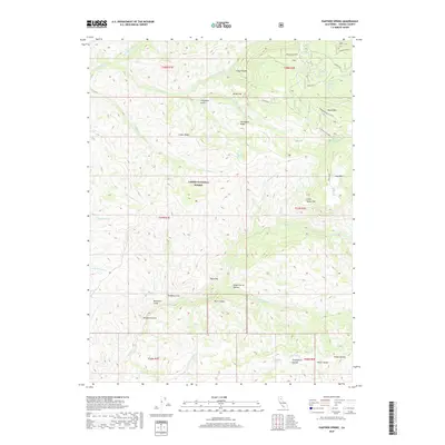 2018 Map of Panther Spring, 2018 Print