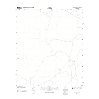 2012 Map of Panther Tank, 2012 Print