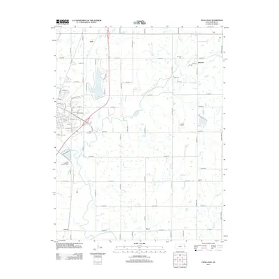 2012 Map of Paola East, 2012 Print