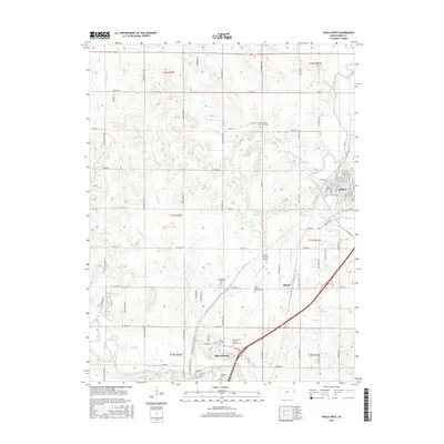 2015 Map of Paola West, 2015 Print