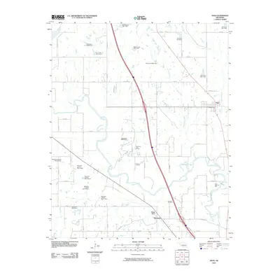 2010 Map of Paoli, 2010 Print