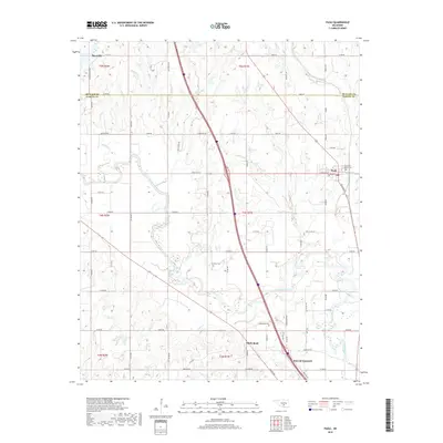 2018 Map of Paoli, 2018 Print