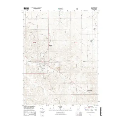 2016 Map of Paoli, 2016 Print