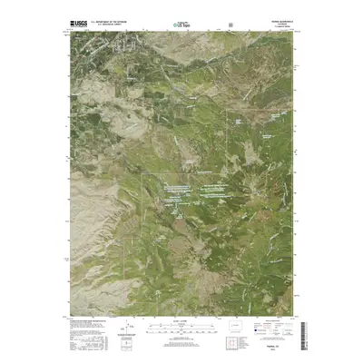2016 Map of Paonia, 2016 Print